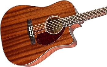 Amazon.com: Fender CD-140SCE All-Mahogany Dreadnought